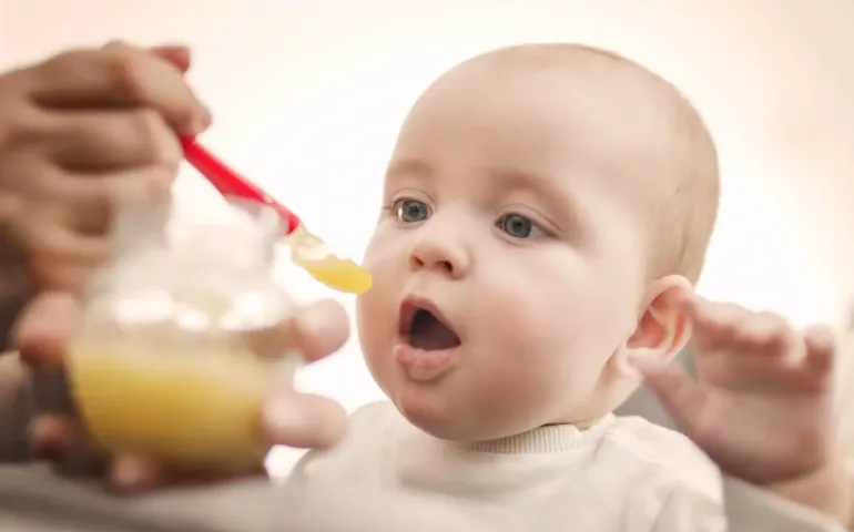 Feeding a 6-month-old baby: meal ideas - May App Santé