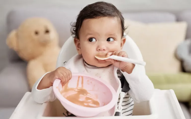 Repas bébé 12 mois