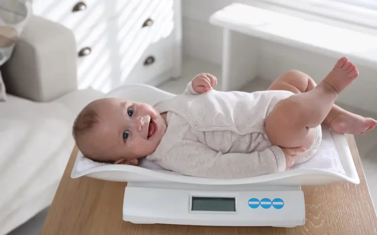 Poids du bébé de sa naissance à 1 an