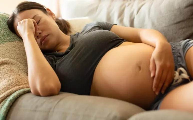 Les nausées et les vomissements en fin de grossesse