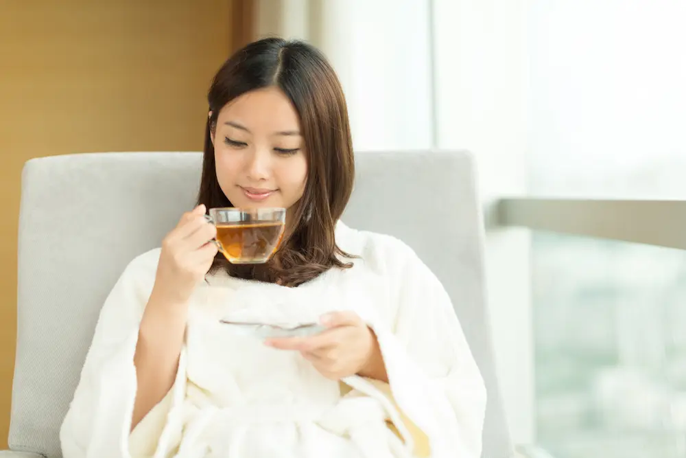 Boire de la tisane pour stimuler l'allaitement - May App Santé