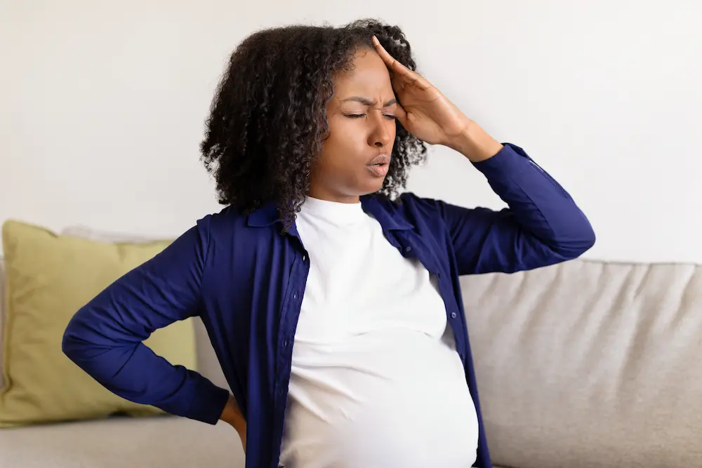 Relieving headaches during pregnancy - May App Sant&eacute;