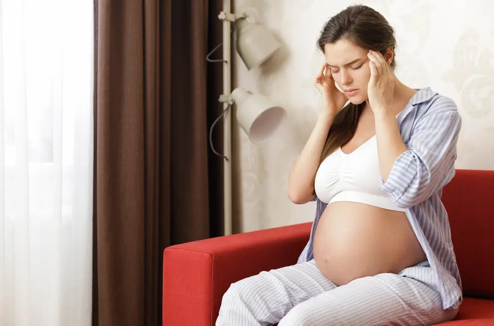 Relieving headaches during pregnancy - May App Sant&eacute;