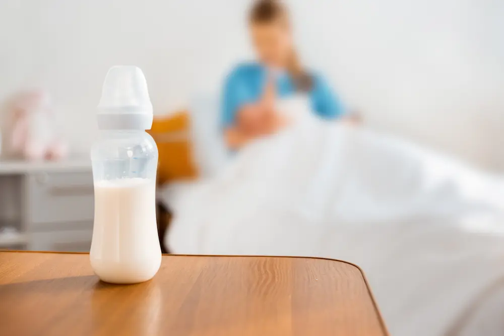Quand supprimer le biberon du midi ? - May App Sant&eacute;
